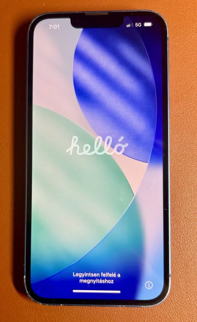 Apple iPhone 13 – 128 GB – Blue (Unlocked) – Great Condition