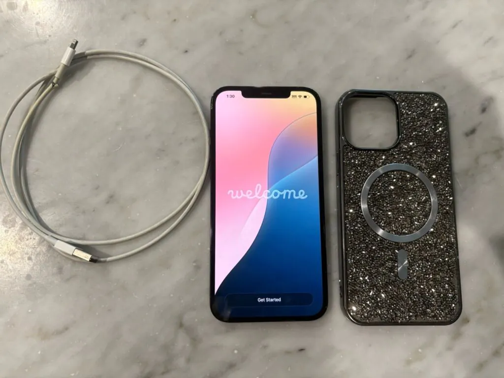 iPhone 12 Pro Max 128gb UNLOCKED Pacific Blue EXCELLENT CONDITION