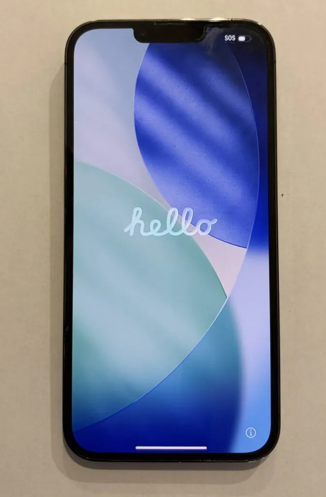 iPhone 13 Pro Max, Pre-Owned,  Graphite, 128 GB, Unlocked, Free Shipping!