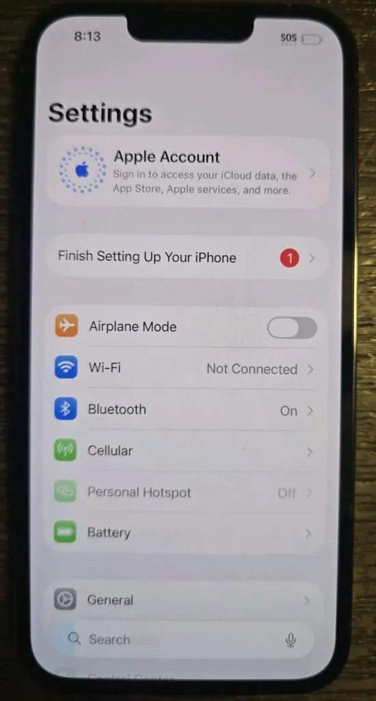 Apple iPhone 13 Pro 256gb Unlocked Sierra Blue Esim Capabilities