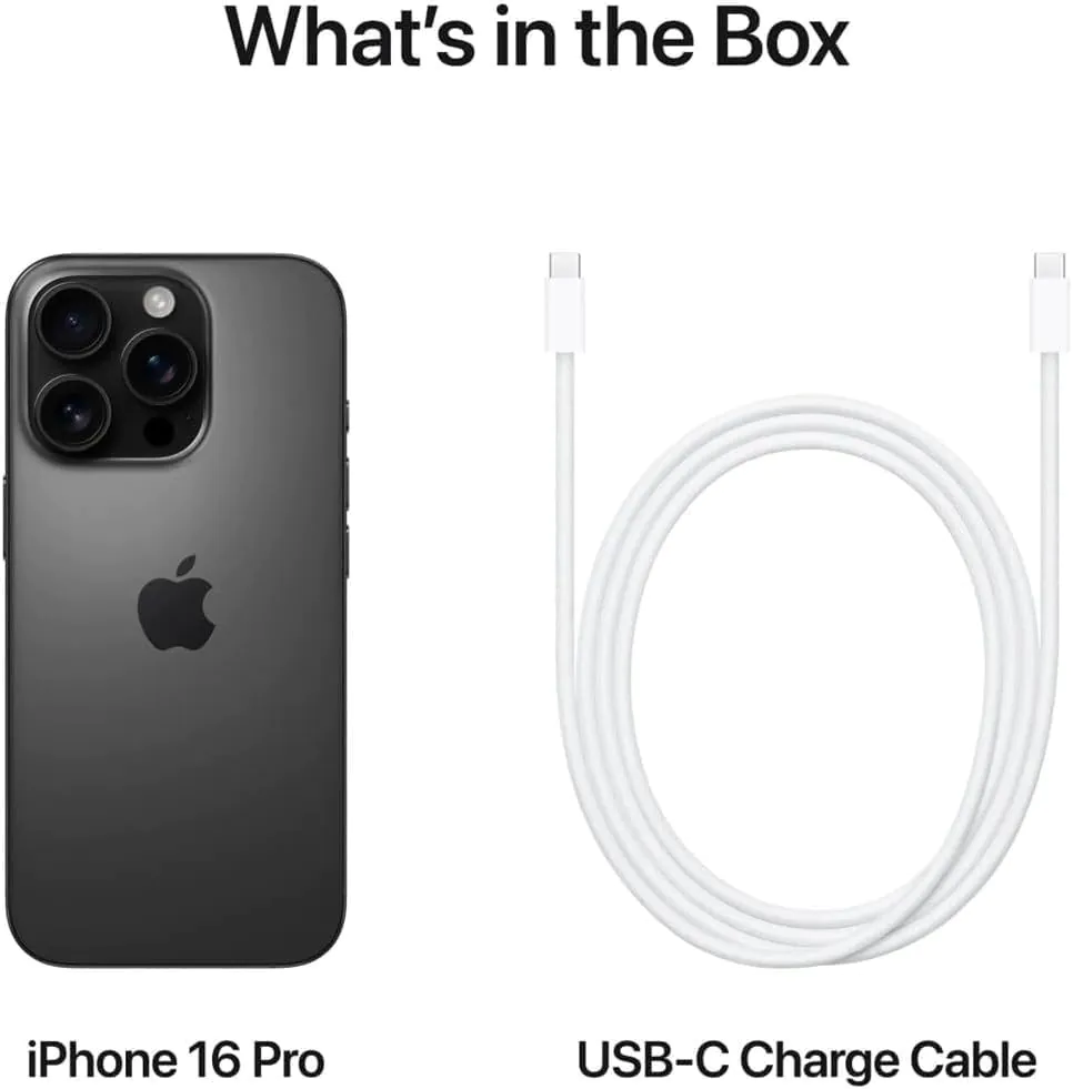 Apple iPhone 16 Pro Max – 512 GB – Black Titanium (Unlocked)