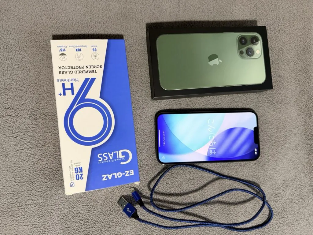 Apple iPhone 13 Pro Max Green with Box