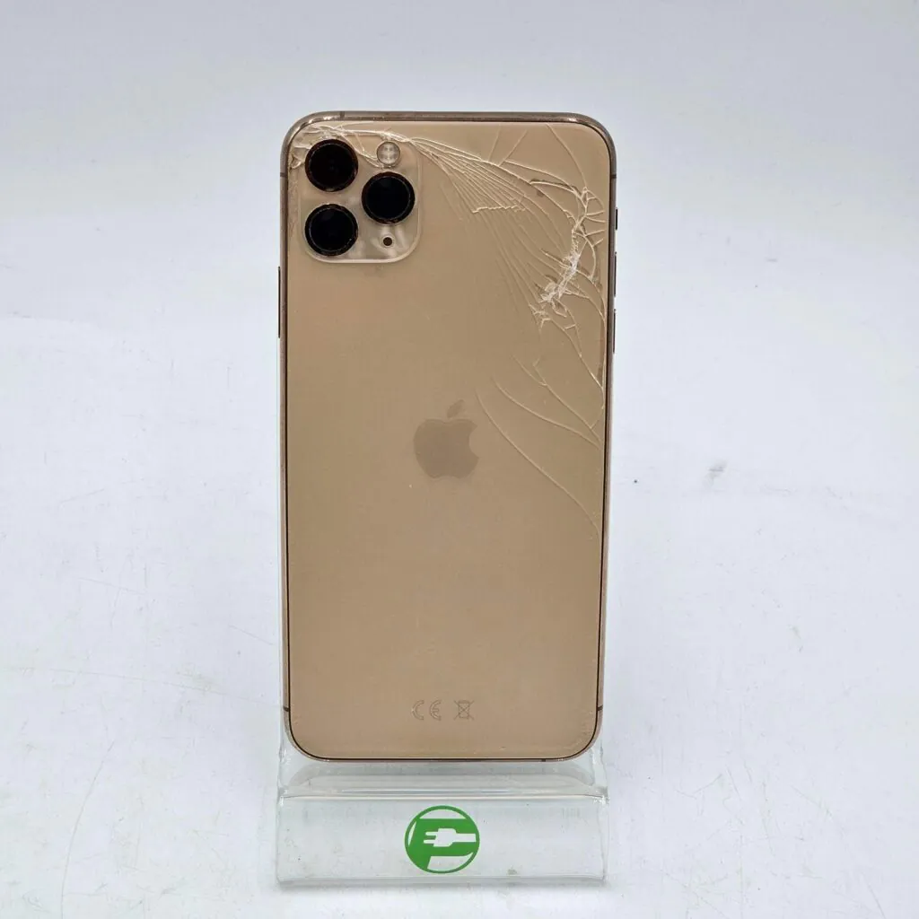 Broken Unlocked Apple iPhone 11 Pro Max 256GB MWH62LL/A Cracked No Power