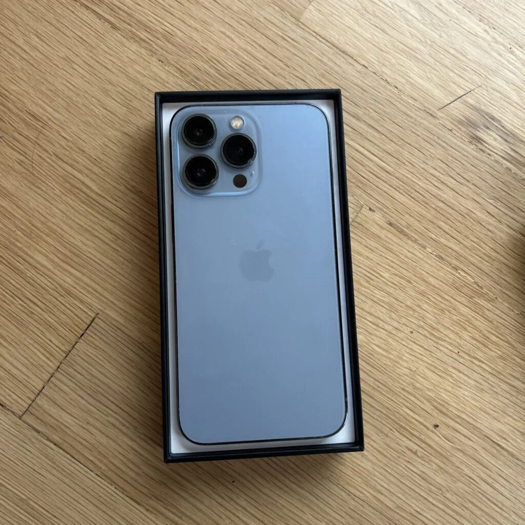 iPhone 13 Pro Sierra Blue Gently Used Good Condition