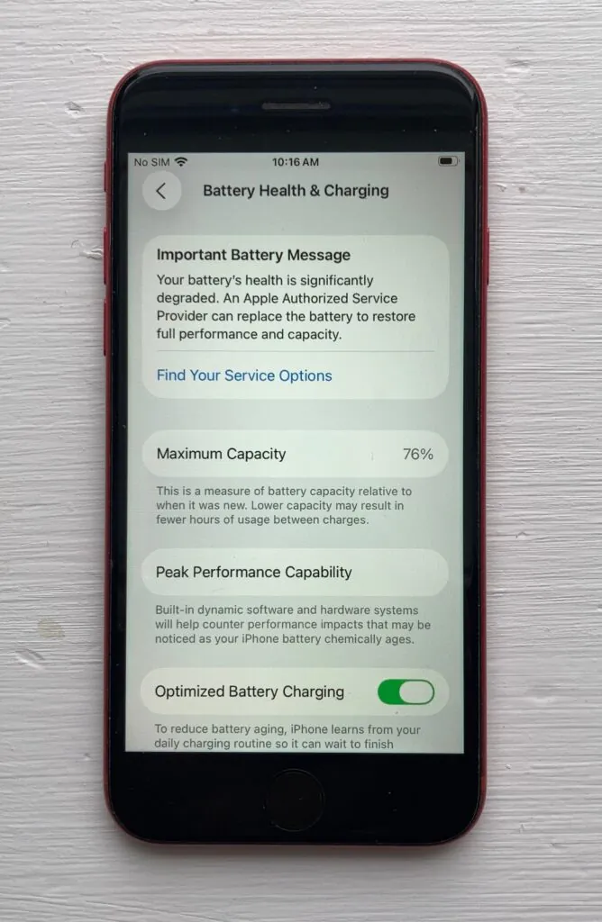 iPhone SE 2020 128GB Red Unlocked