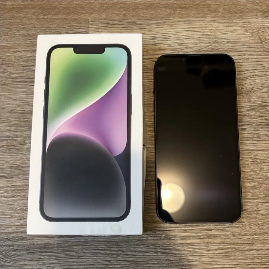 Apple iPhone 14 Midnight 128GB A2649 MPU3LL/A Smartphone GSM 5G with Box