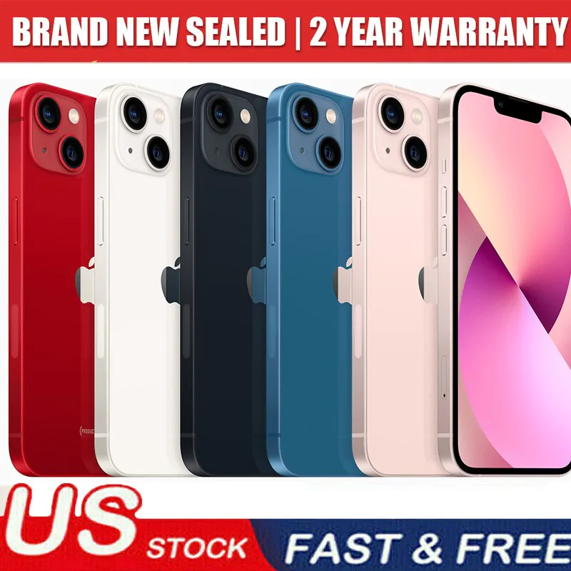 New Sealed Box Apple iPhone 13 MINI 128/256GB Factory Unlocked GSM+CDMA USA SHIP