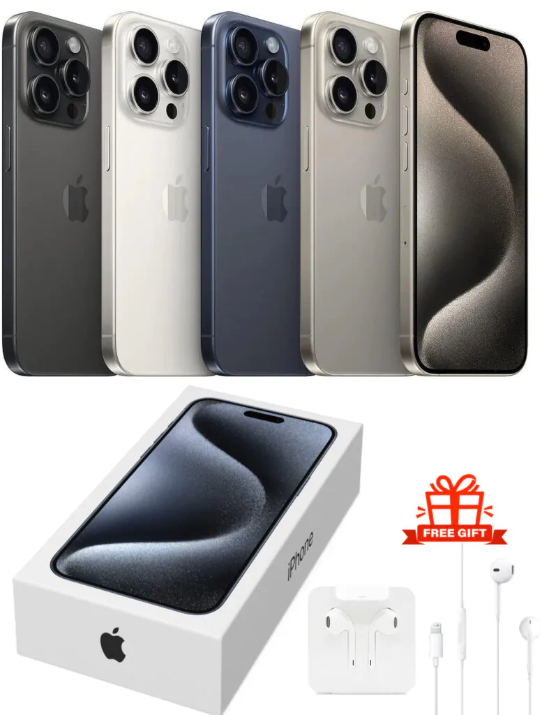 Apple iPhone 15 Pro Max A2849 256GB Unlocked – Open Box Condition – All Colors