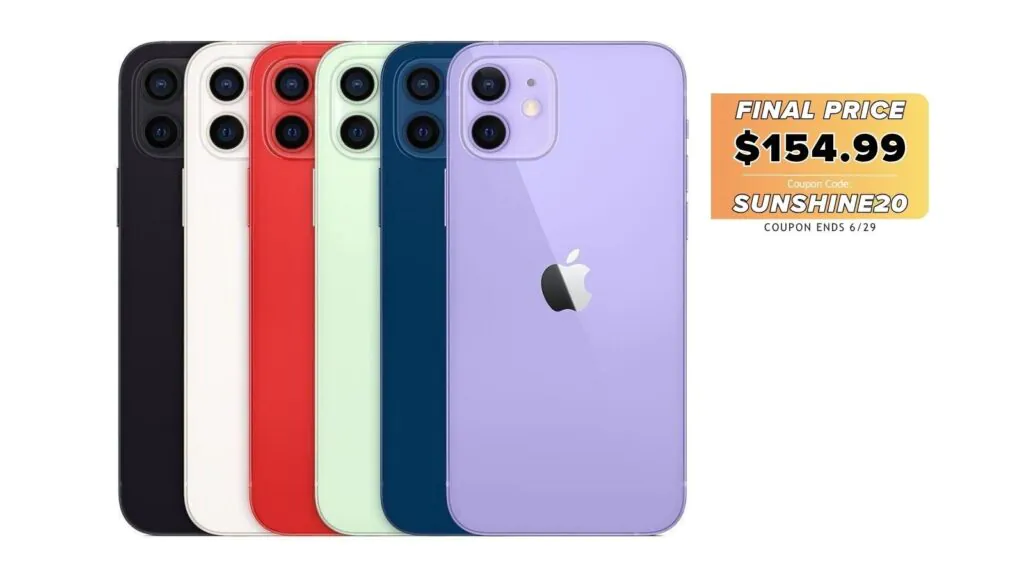 Apple iPhone 12 A2172 64GB Good Condition All Colors