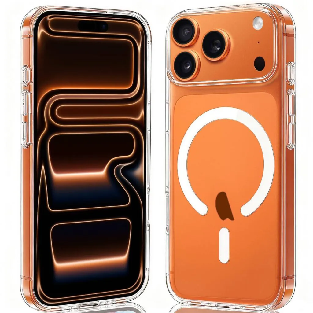 Funda transparente para iPhone 17 Pro Max