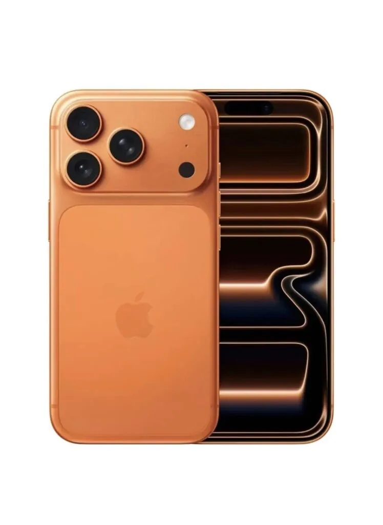 Apple –  UNLOCKED – iPhone 17 Pro Max 256GB 6.9″ 5G , Cosmic – Orange