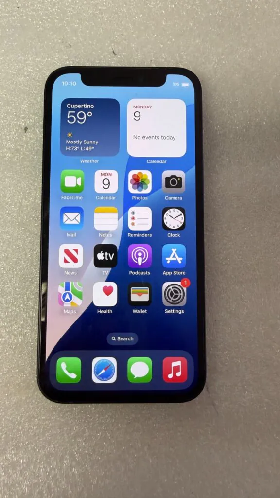 Apple iPhone 12 mini – 64 GB – Black  AT&T Locked Tested Working
