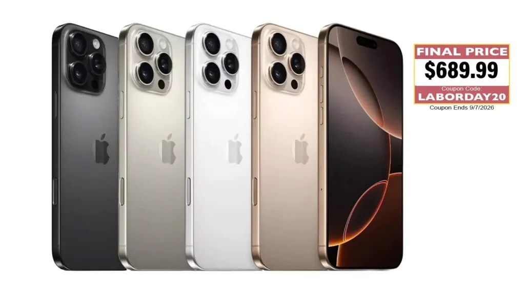 Apple iPhone 16 Pro 256GB Unlocked Very Good All Colors