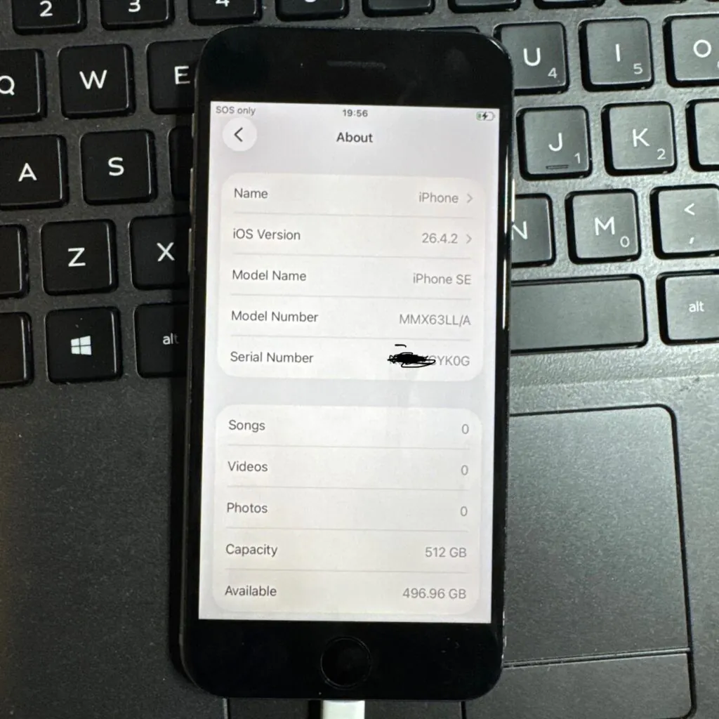 iPhone SE 3rd Gen (2022) Storage Upgrade to 512GB