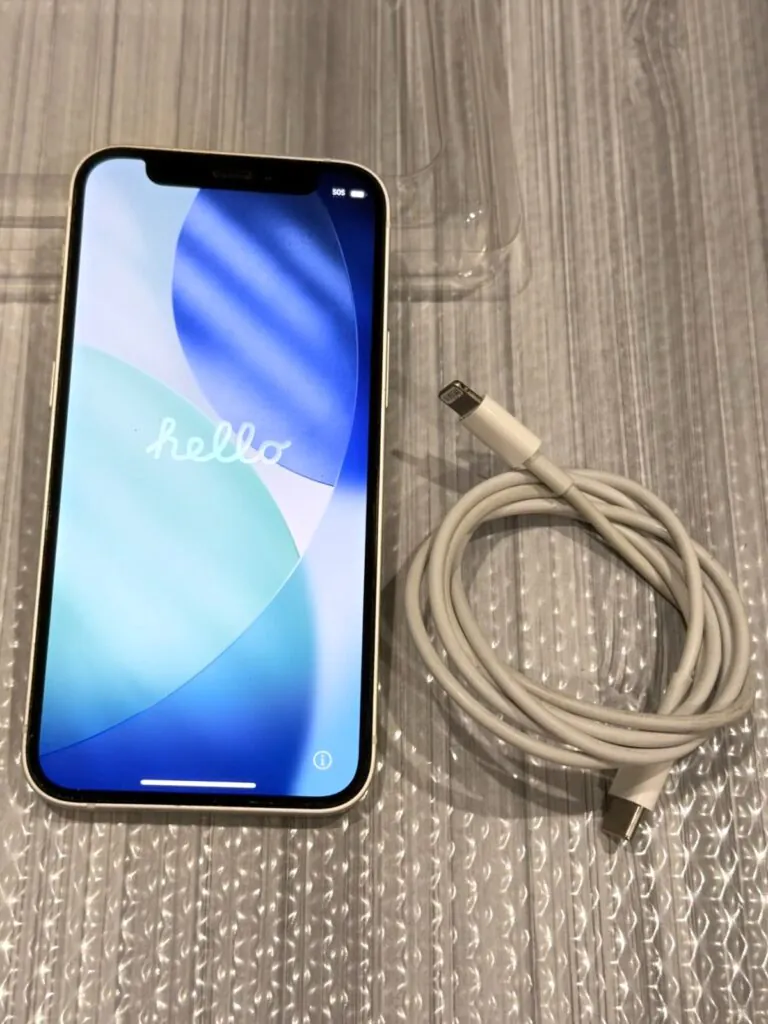 White Apple iPhone 12 Mini 128GB A2176 Unlocked AT&T T-Mobile Verizon Excellent