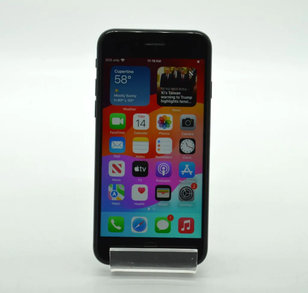 iPhone SE (2020) 2nd Gen.  – 256 GB – Black (Unlocked) Smartphone