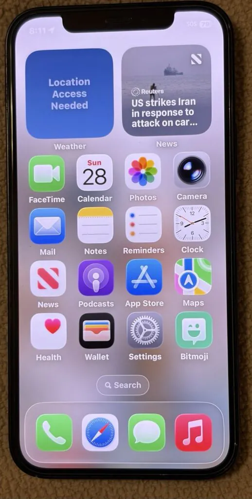 Apple iPhone 12 128GB Black Unlocked iOS 12MP Camera Bar – Open Box