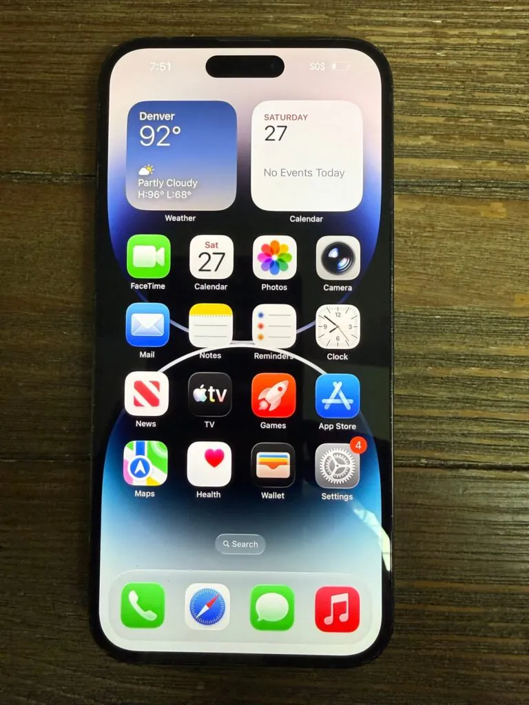 iPhone 14 Pro Max 128GB – Black (Unlocked)