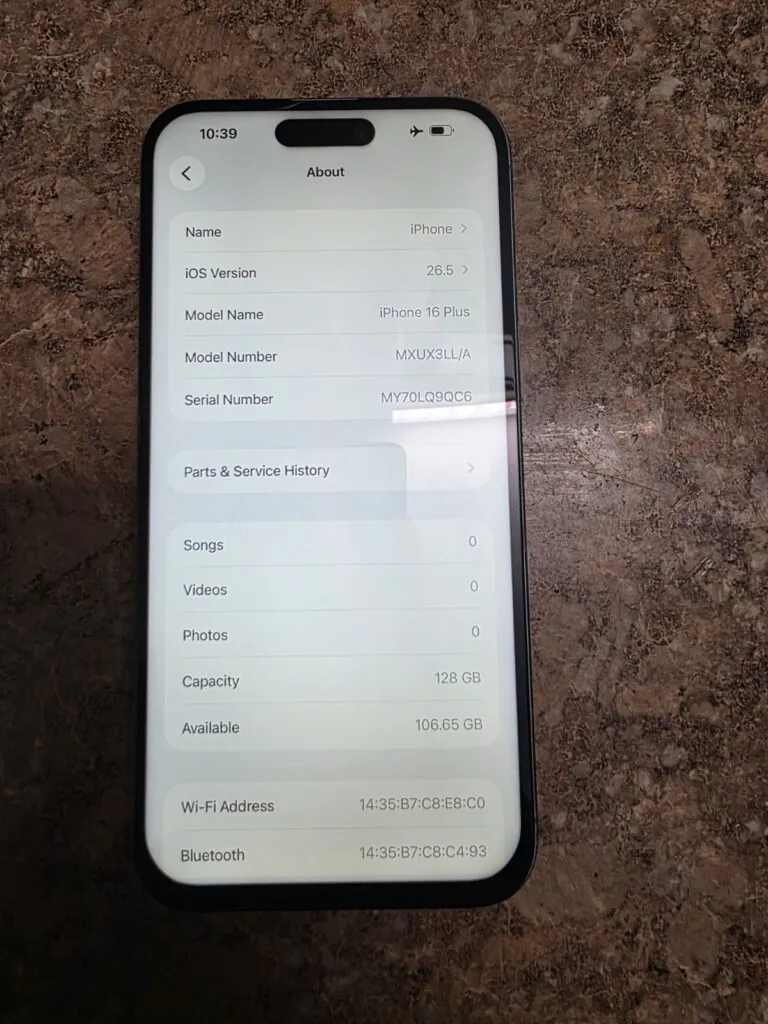 Apple iPhone 16 Plus – 128 GB – Teal (Unlocked)