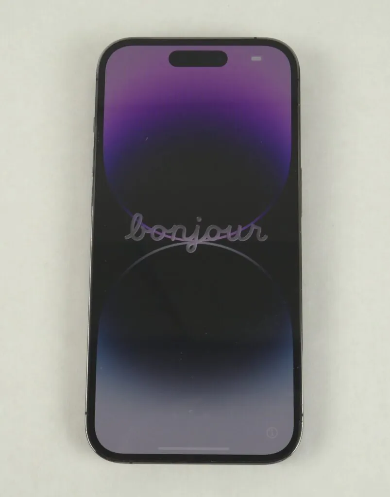 Apple iPhone 14 Pro 128GB Unlocked MQ0E3LL/A Deep Purple eSIM