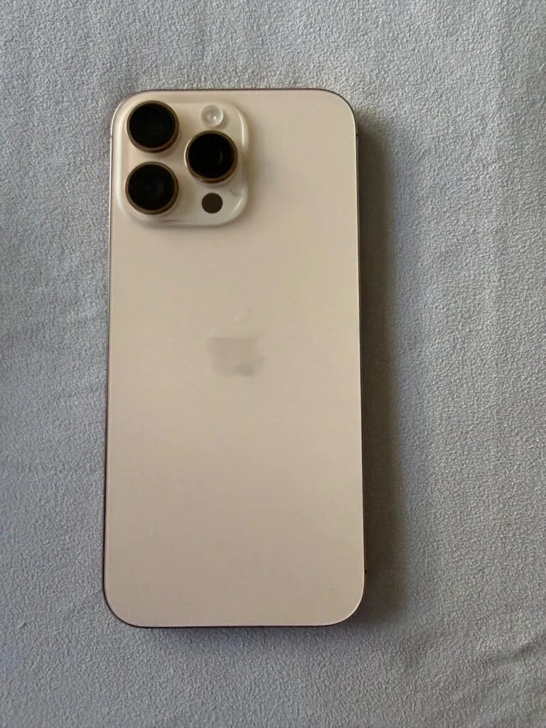 Apple – iPhone 16 Pro Max 256GB with Apple Intelligence – Desert Titanium