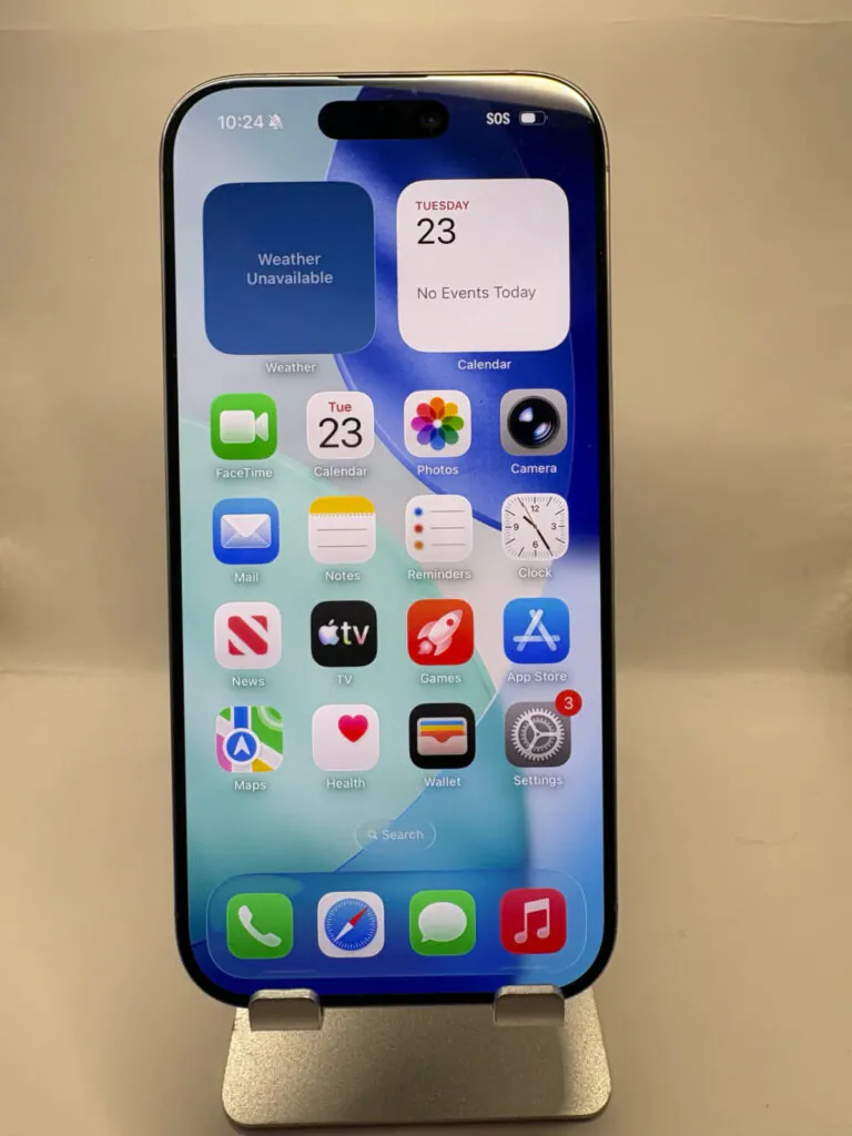 Apple iPhone 16 Pro – 256 GB – Natural Titanium (Verizon)
