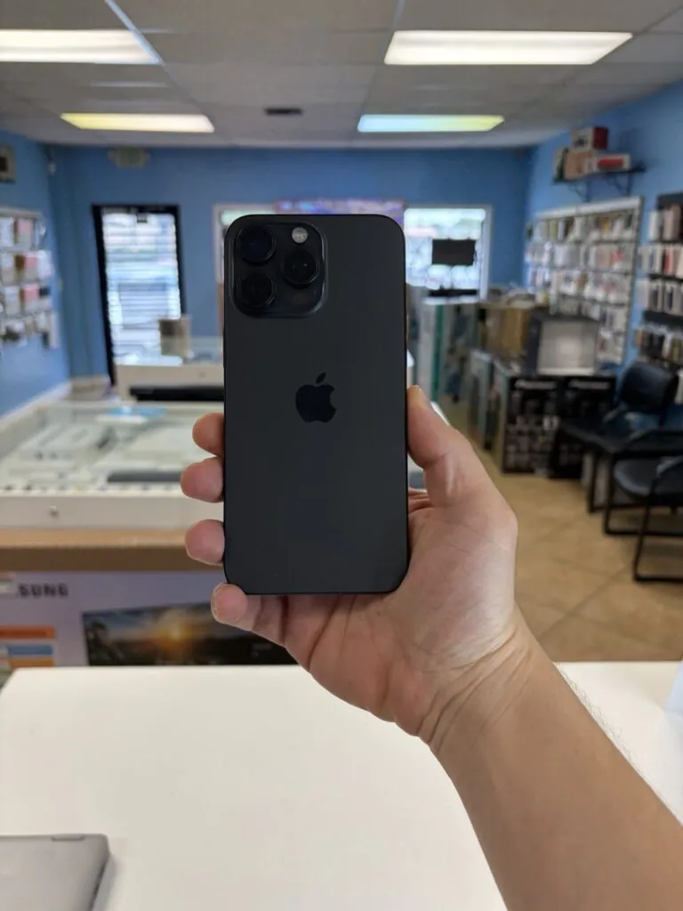 iPhone 15 Pro Max 256GB Physical & E-sim Unlocked Black Color