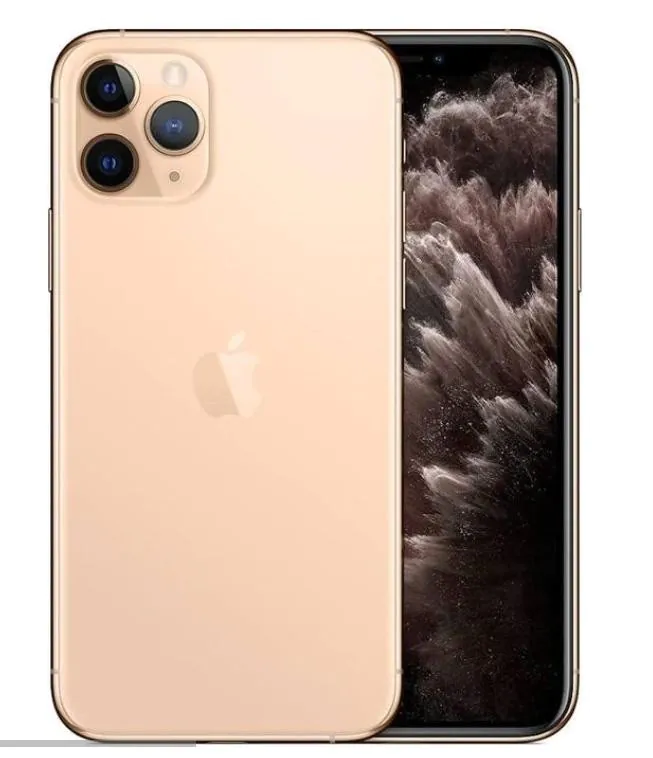 Apple iPhone 11 Pro Max Gray 12MP Camera iOS Built-In Memory Bar Phone
