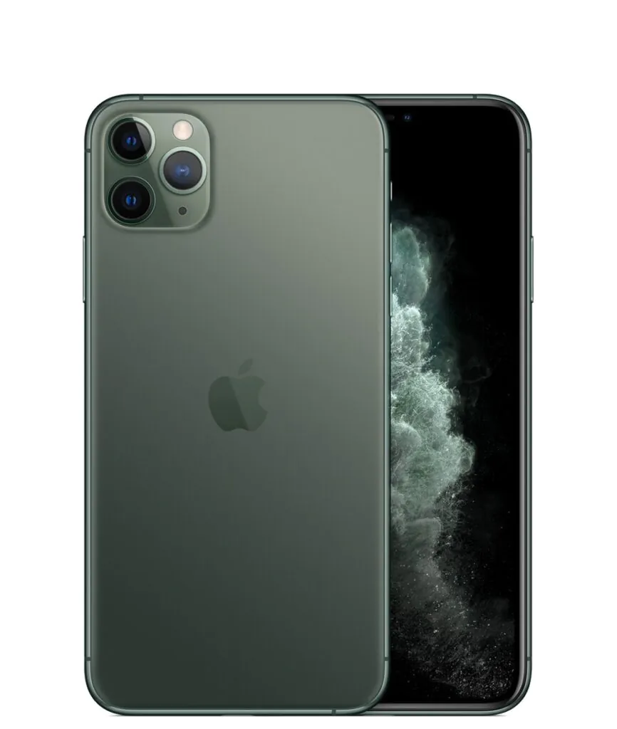 Apple iPhone 11 Pro Max, Fully Unlocked, 256GB, Green, 6.5 in, B+ Grade, A2161