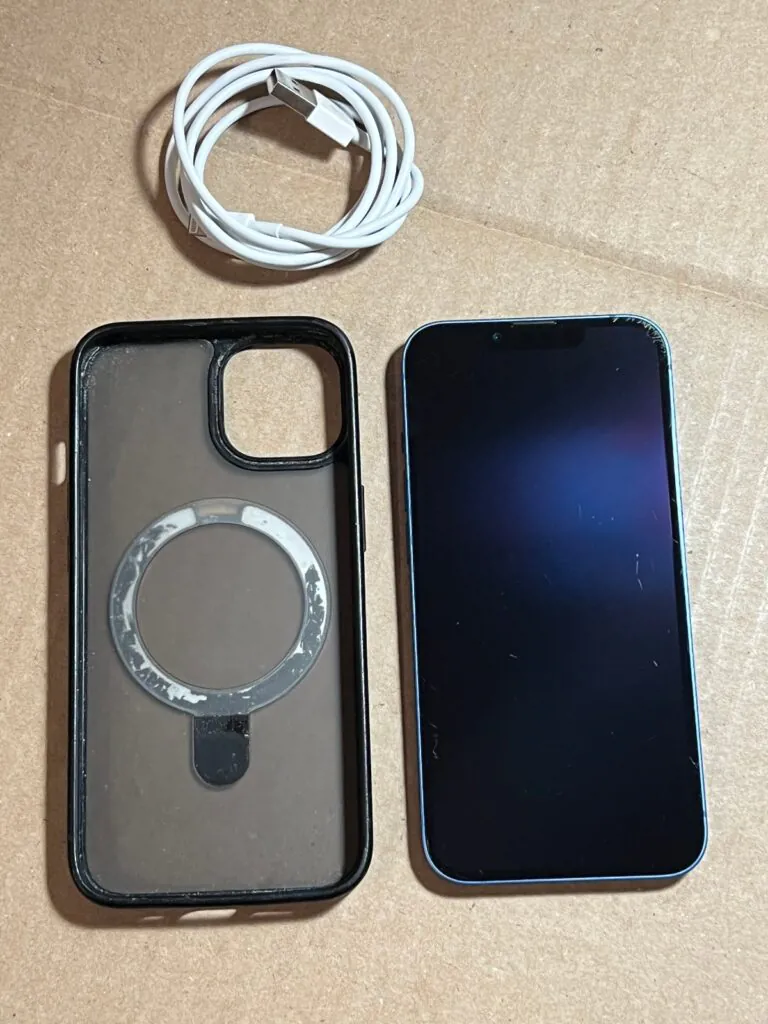 Apple iPhone 13 – 128GB – Blue (unlocked) A2482 Read