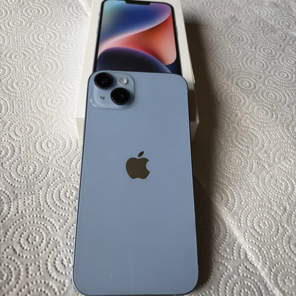 Apple iPhone 14 Plus Blue 128GB Unlocked Excellent Condition