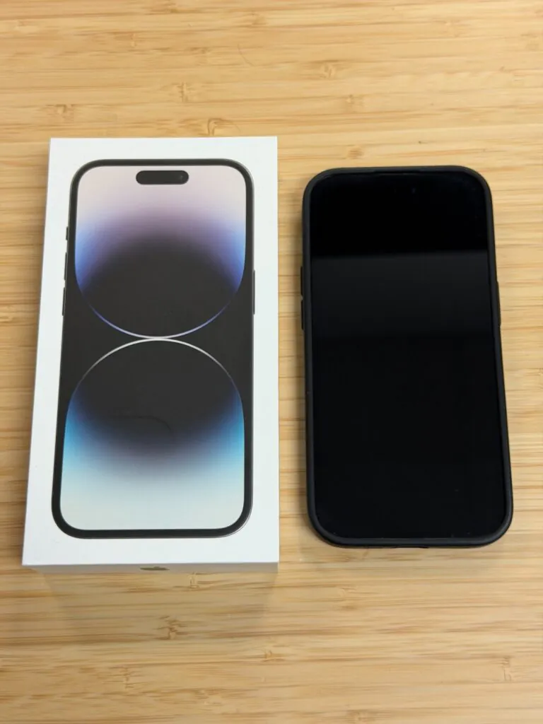 Apple iPhone 14 Pro 256GB Space Black – Box Included