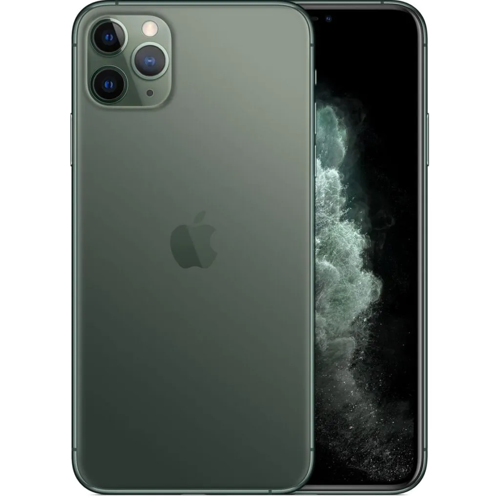 Apple iPhone 11 Pro Max A2161 AT&T LOCKED 256GB Midnight Green (Excellent)
