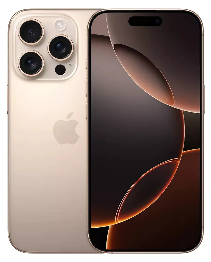 Apple iPhone 16 Pro A3083 Spectrum Only 128GB Desert Titanium Very Good
