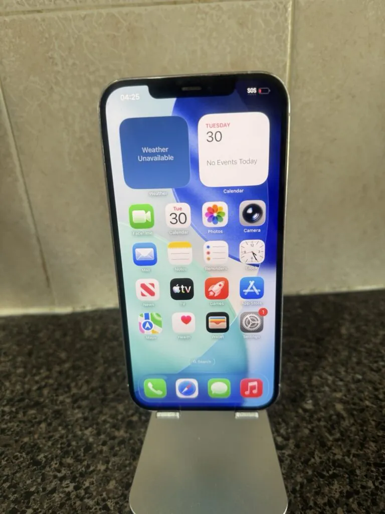 Apple iPhone 12 Pro Max 256GB Silver (T-Mobile Metro PCS) Needs Back Replaced