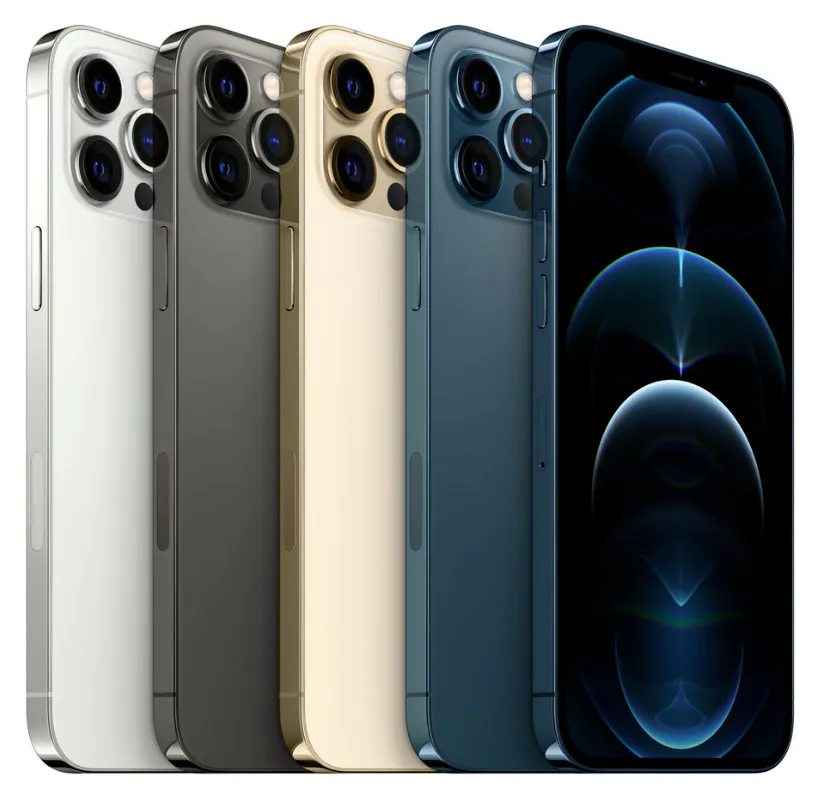 Apple iPhone 12 Pro Max 512GB|256GB|128GB| GSM+CDMA Factory Unlocked – Excellent