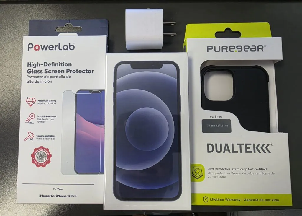 Apple iPhone 12 64GB Black Unlocked – NEW & SEALED + Bonus