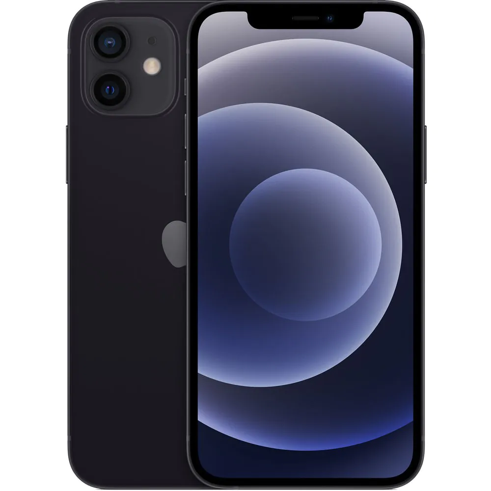 Apple iPhone 12 Black 64GB Good – Refurbished  – Unlocked