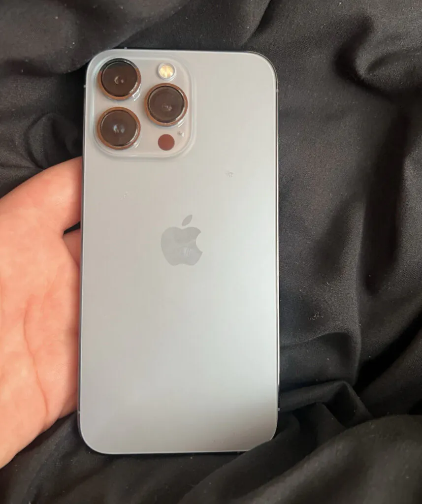 Apple iPhone 13 Pro 256GB Silver Smartphone iOS 12MP Camera Slate Style
