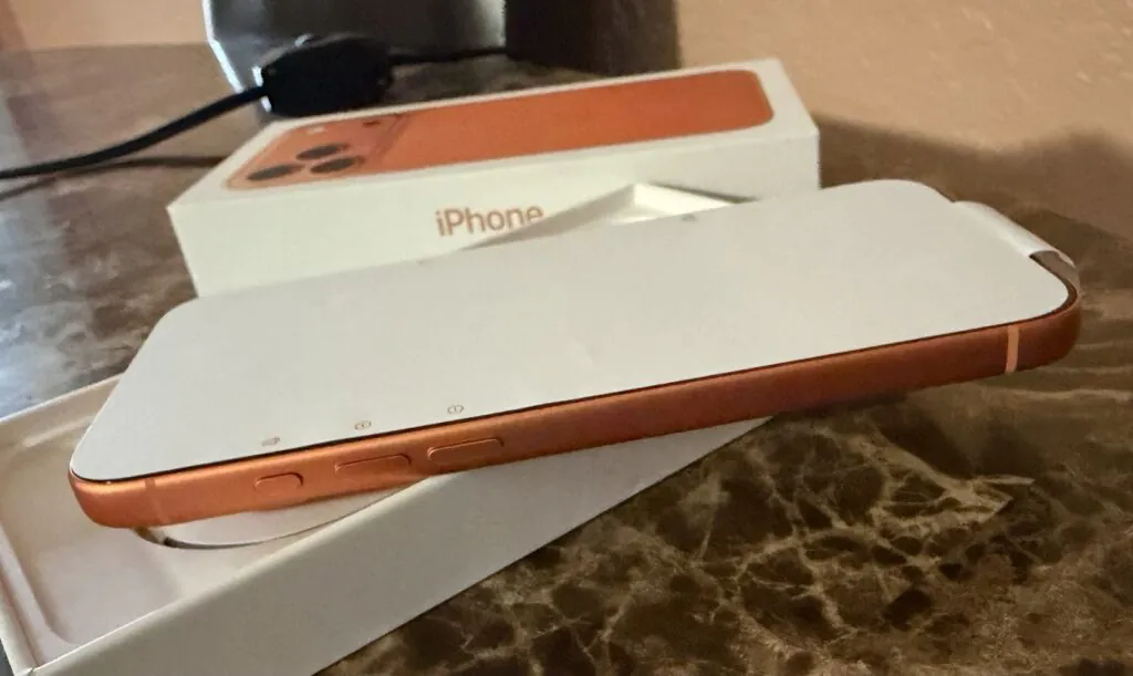 Apple iPhone 17 Pro Max 256GB Orange Boost 6.9in iOS Open Box