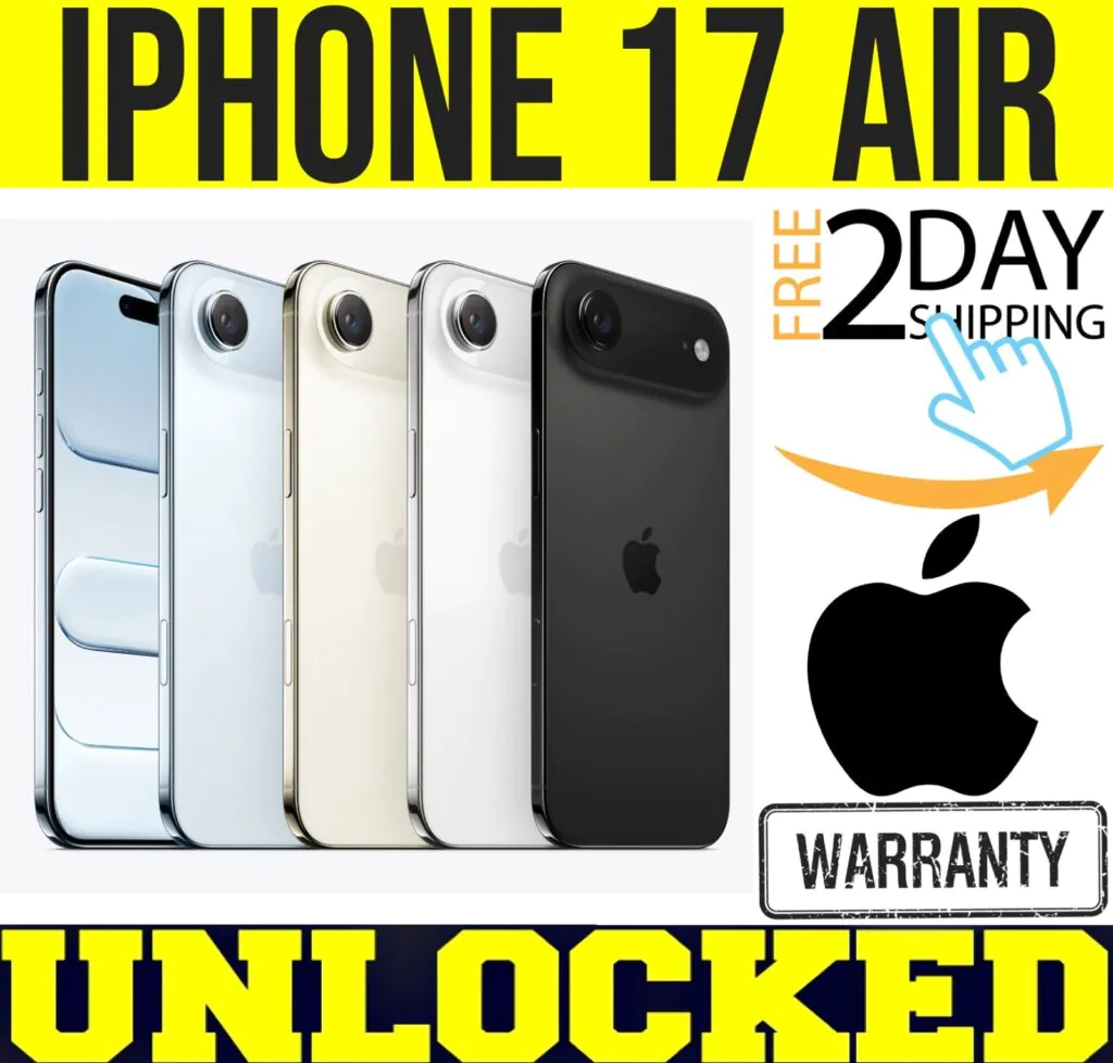 APPLE IPHONE 17 AIR  256GB 512GB (FACTORY UNLOCKED) ✅ APPLE WARRANTY ✅ ❖SEALED❖