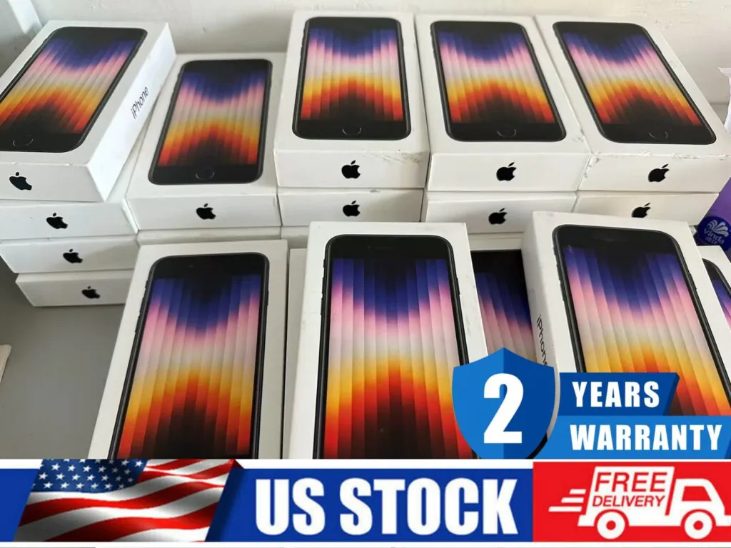 FACTORY NEW Sealed Apple iPhone SE 3rd 5G 2022 64-256GB UNLOCKED FREE SHIPPING
