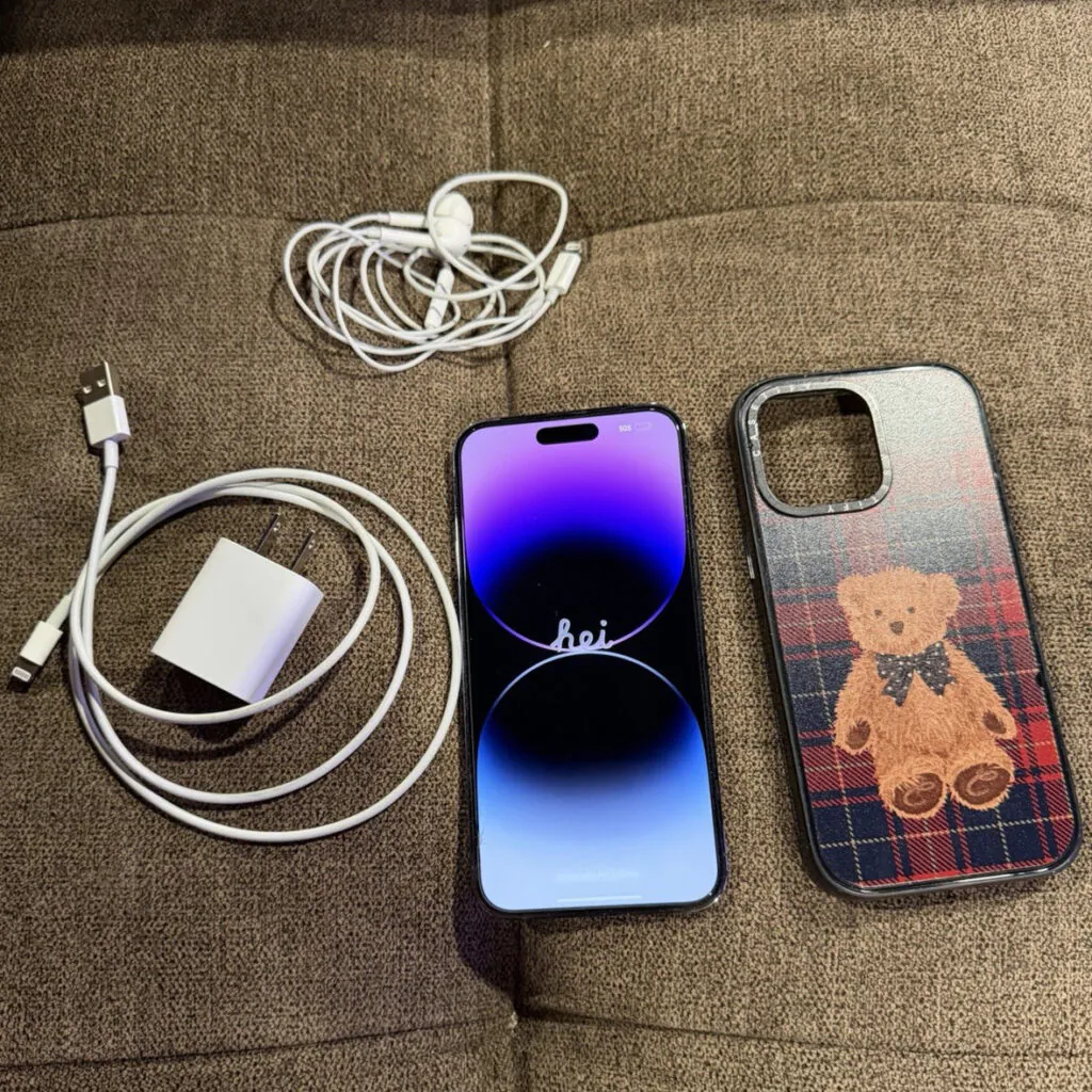 Apple iPhone 14 Pro Max with accessories (please read description)