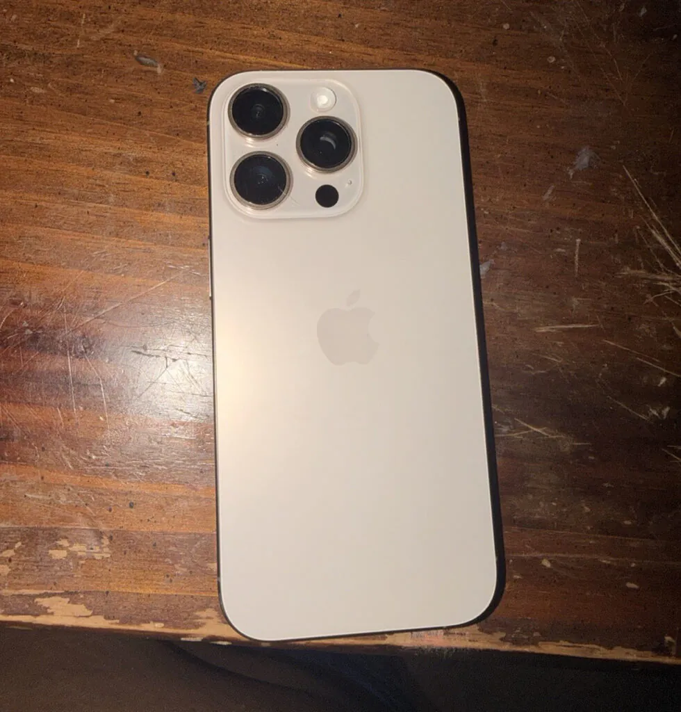 Apple iPhone 16 Pro 128GB Unlocked Beige 6.3in 48MP USB-C iOS