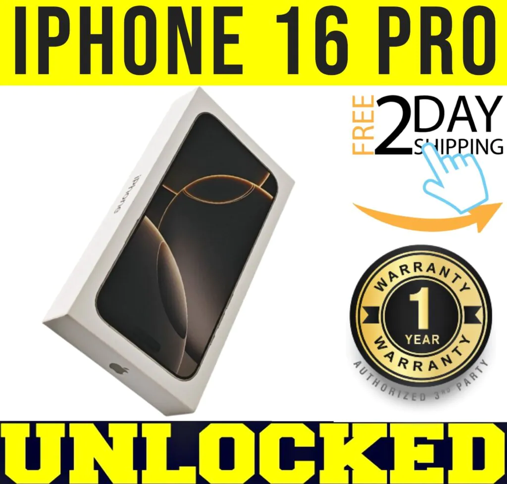 APPLE IPHONE 16 PRO 1TB NATURAL TITANIUM (UNLOCKED) ✅1 YEAR WARRANTY✅❖SEALED❖