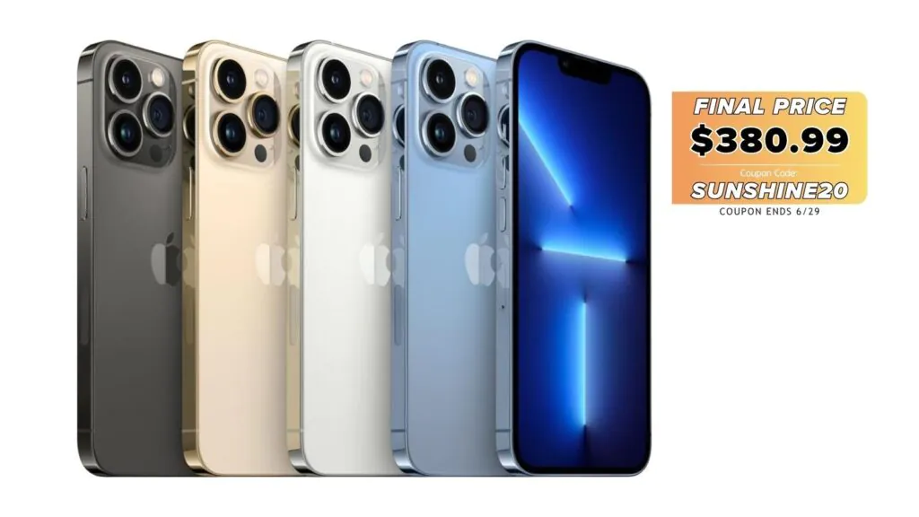 Apple iPhone 13 Pro Max 128GB Good Condition All Colors
