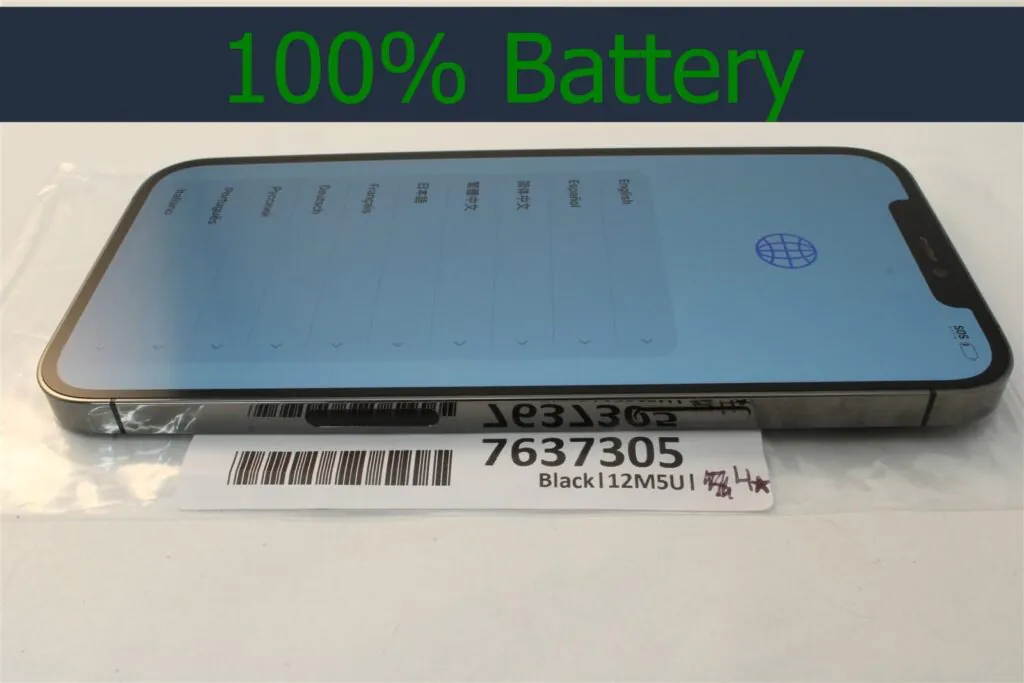 Apple iPhone 12 Pro Max 512GB Unlocked AT&T T-Mobile Verizon 100% batt! 7637305