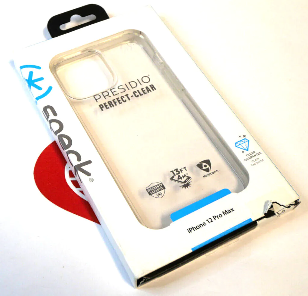 IPhone 12 PRO MAX Speck Perfect Clear Used