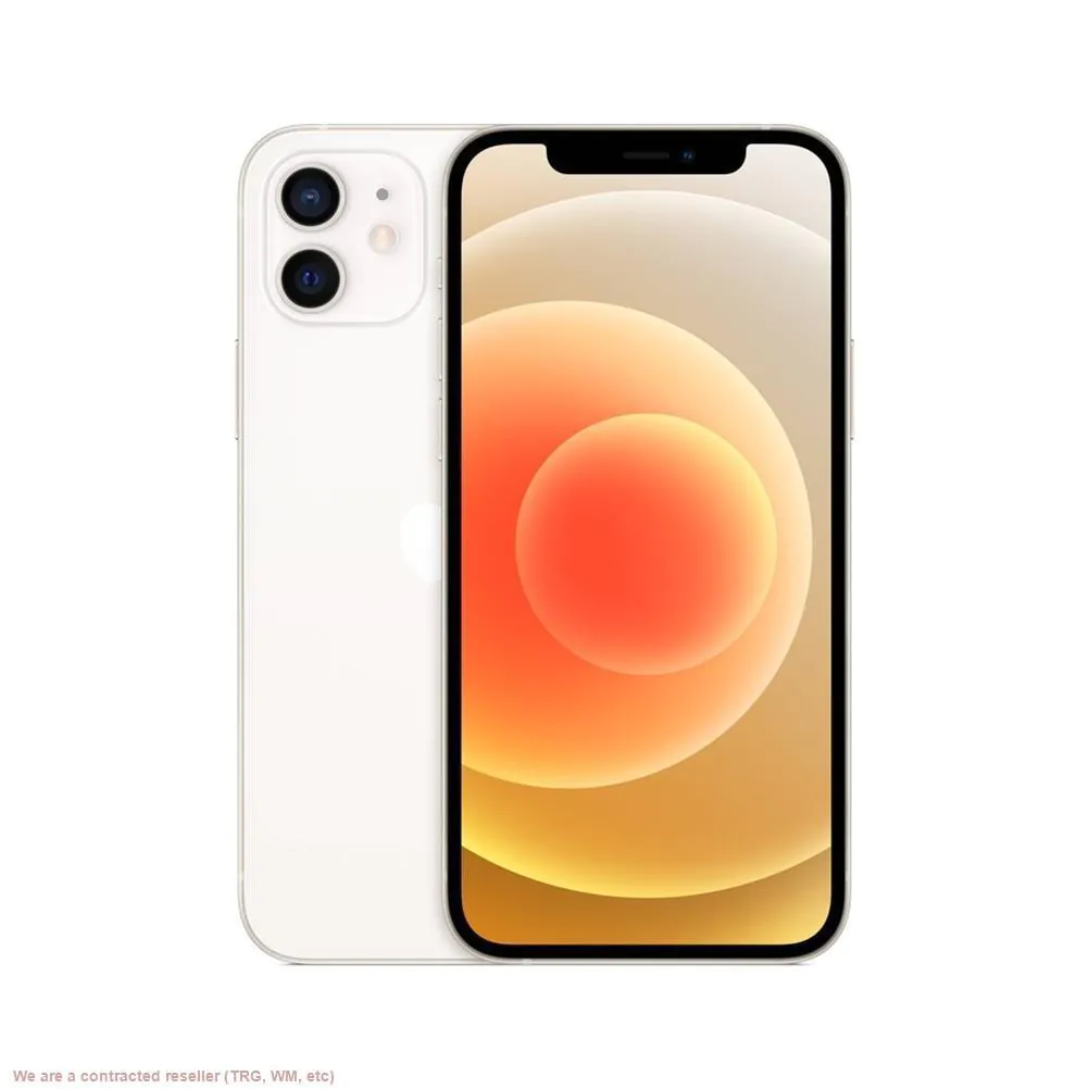 Apple iPhone 12 (128GB) – White *SEE DETAILS FOR CARRIER INFO*