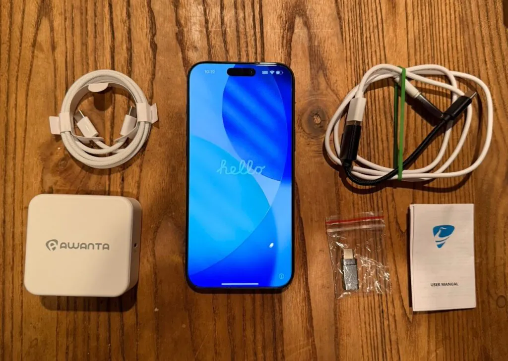 Apple iPhone 17 Pro Max (9/10) Deep Blue 256GB AT&T (Read Description)